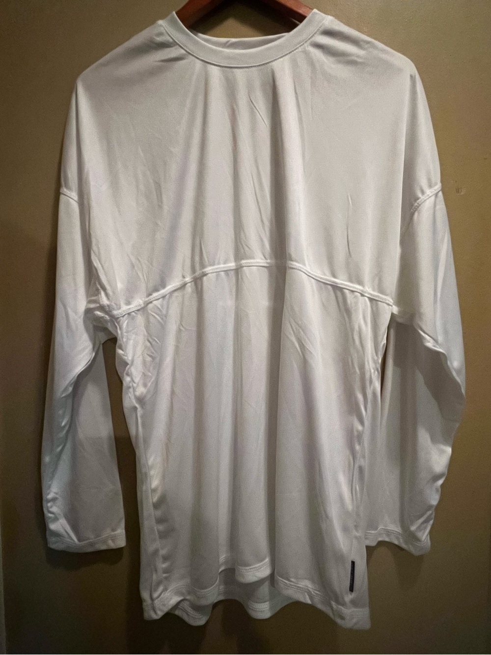 Spirit Jersey Liquid Knit Swim Coverup Top -Medium- White -NWOT